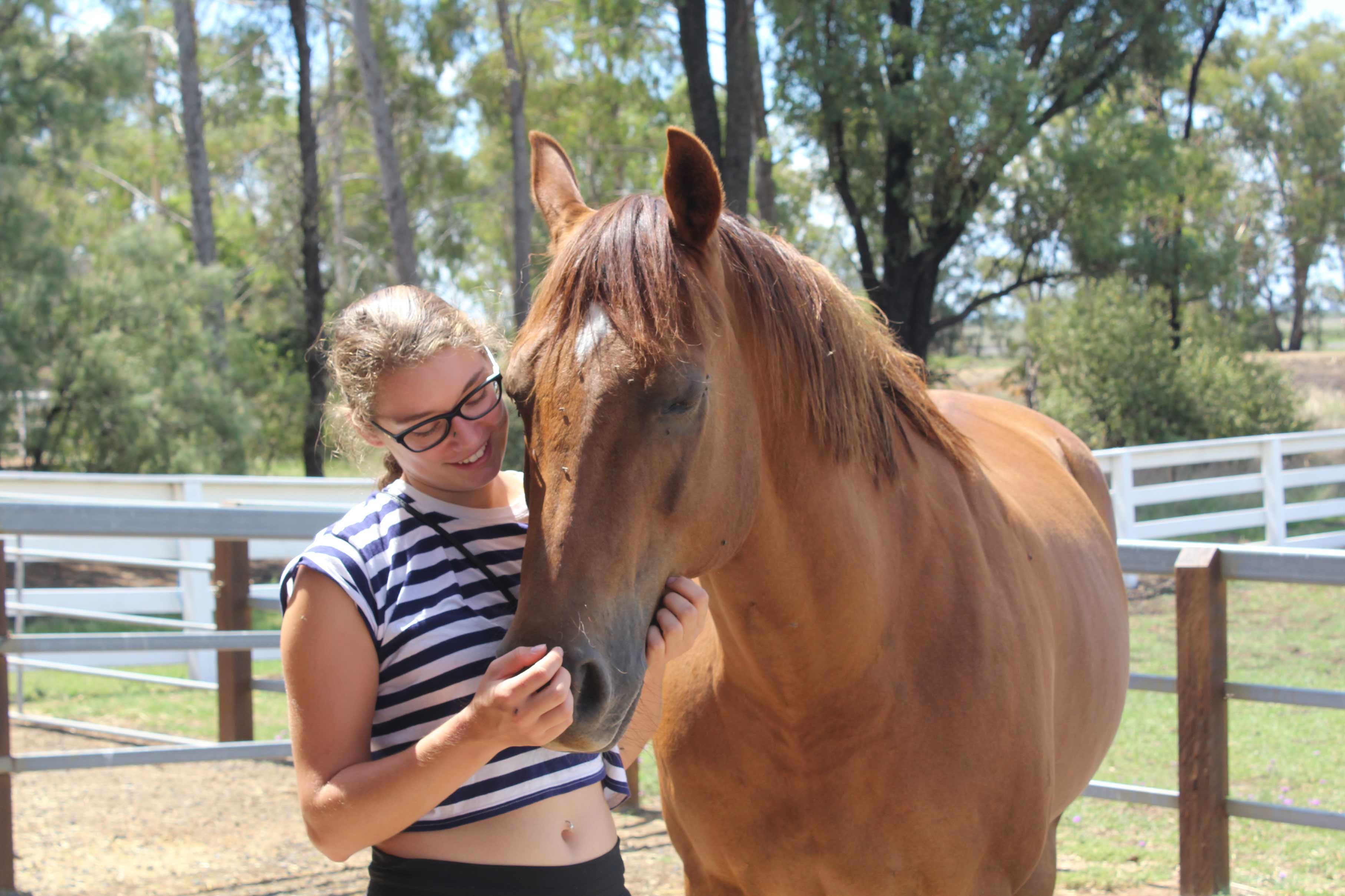 Arbeite mit AIFS auf einer Pferderanch in Australien