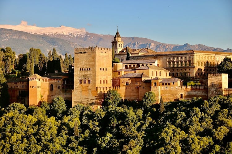 Die Alhambra in Spanien