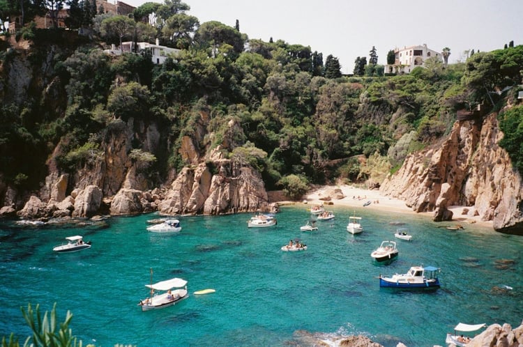 Die Costa Brava in Spanien