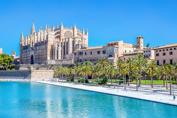 Palma de Mallorca in Spanien