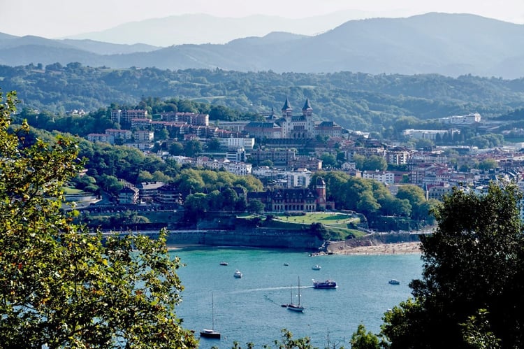 San Sebastián in Spanien