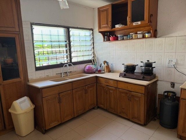 Die Küche in der Unterkunft beim Freiwilligenprojekt in Ghana mit AIFS