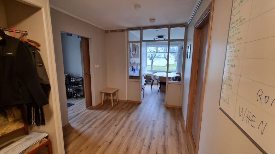 Die Unterkunft beim Freiwilligenprojekt Organic Farming in Island mit AIFS