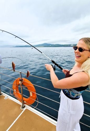 Angeln auf Jeju Island bei der Gruppenreise durch Südkorea mit AIFS