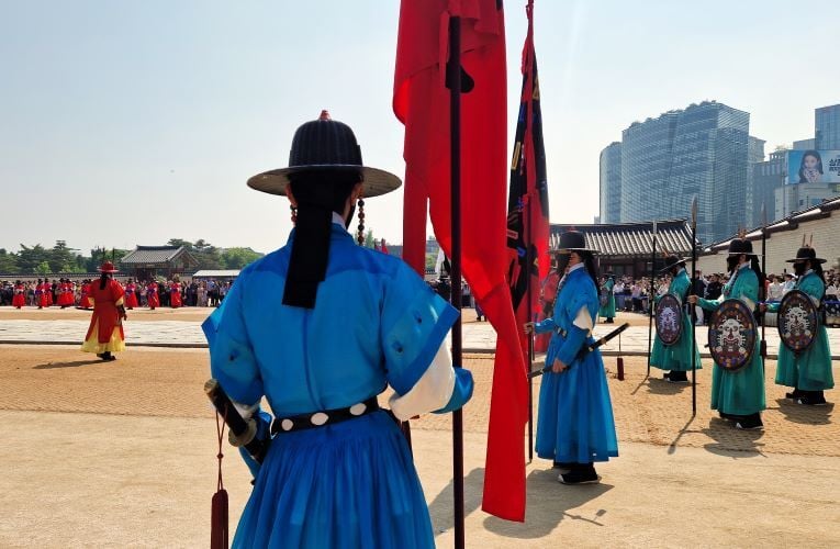 Besuch des Palast in Seoul beim Adventure Trip in Südkorea mit AIFS