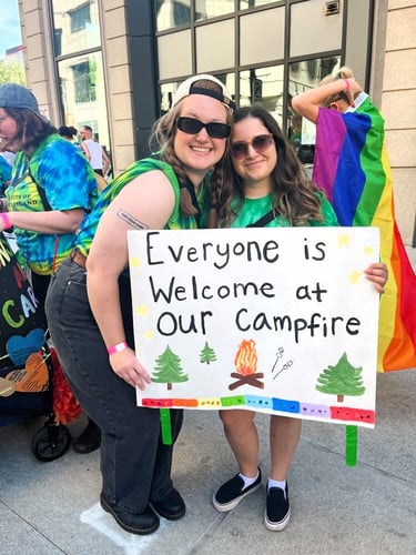 Hannah bei Camp America in den USA mit AIFS