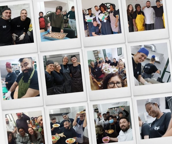 Fotos von Volunteers beim Freiwilligenprojekt Food Rescue in Griechenland