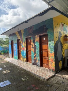 Gebäude im Freiwilligenprojekt Renovation in Construction in Bali mit AIFS