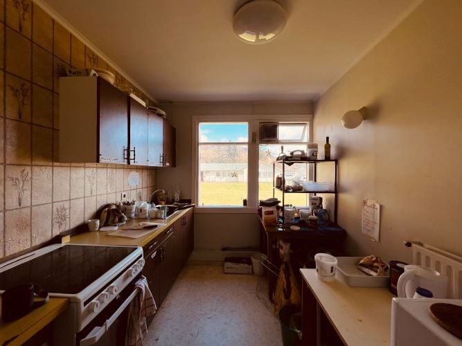 Küche der Unterkunft beim Freiwilligenprojekt Organic Farming in Island mit AIFS