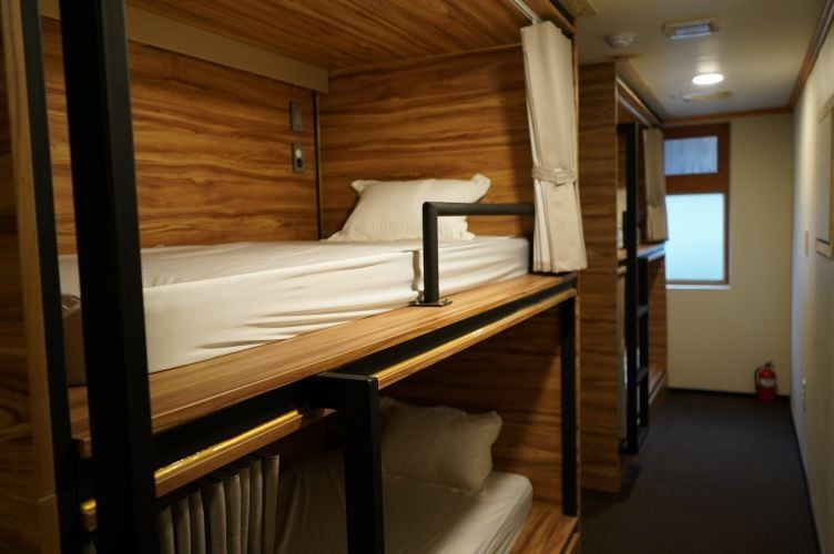 Mehrbettzimmer in der Unterkunft bei der Freiwilligenarbeit in Südkorea mit AIFS