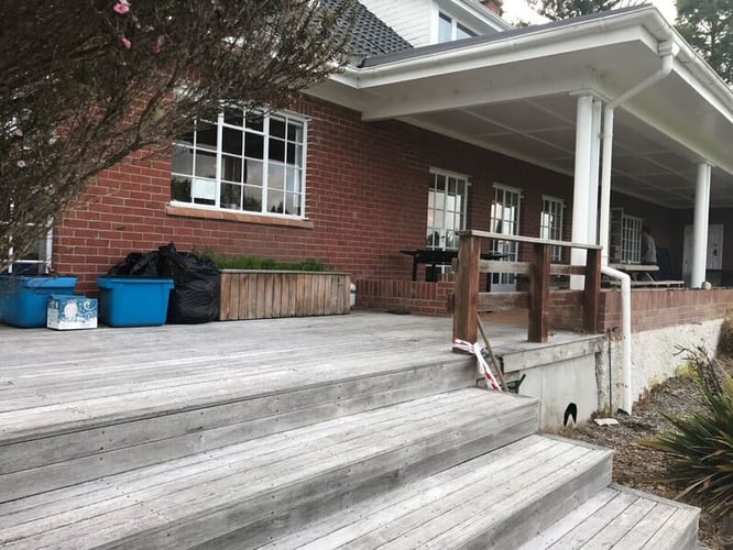 Volunteerhaus von aussen beim AIFS Freiwilligenprojekt