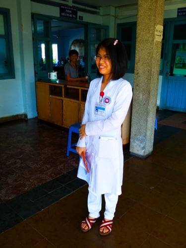 Ärztin beim Medical Freiwilligenprojekt in Vietnam