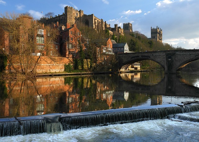 Der Ort Durham in England.