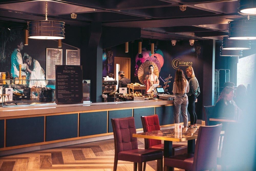 Ein Café in der University of Limerick beim Auslandssemester mit AIFS