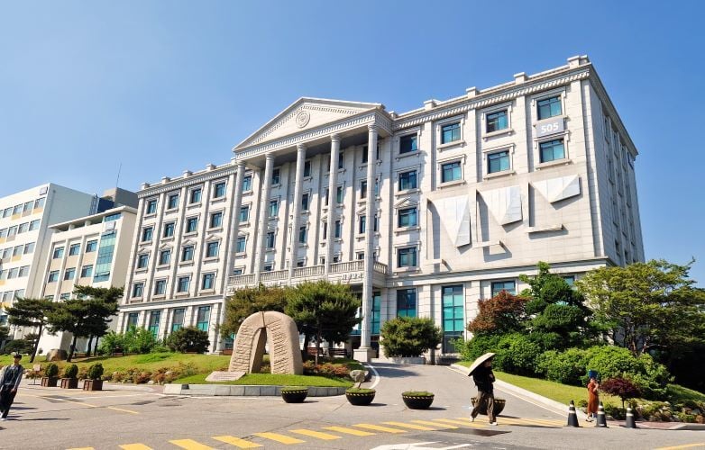 Campus der Hanyang University beim Auslandssemester in Südkorea mit AIFS