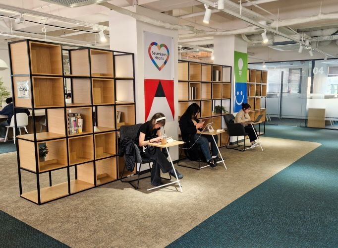 Aufenthaltsräume in der Hanyang University beim Auslandssemester in Südkorea mit AIFS