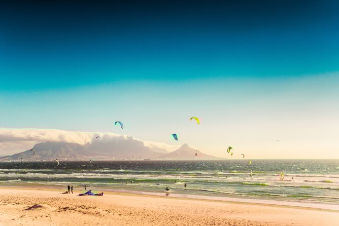 Strand in Kapstadt beim Adventure Trip mit AIFS