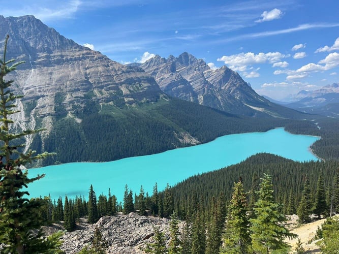 ugc-work-and-travel-kanada-alinac-see-blau-aussicht