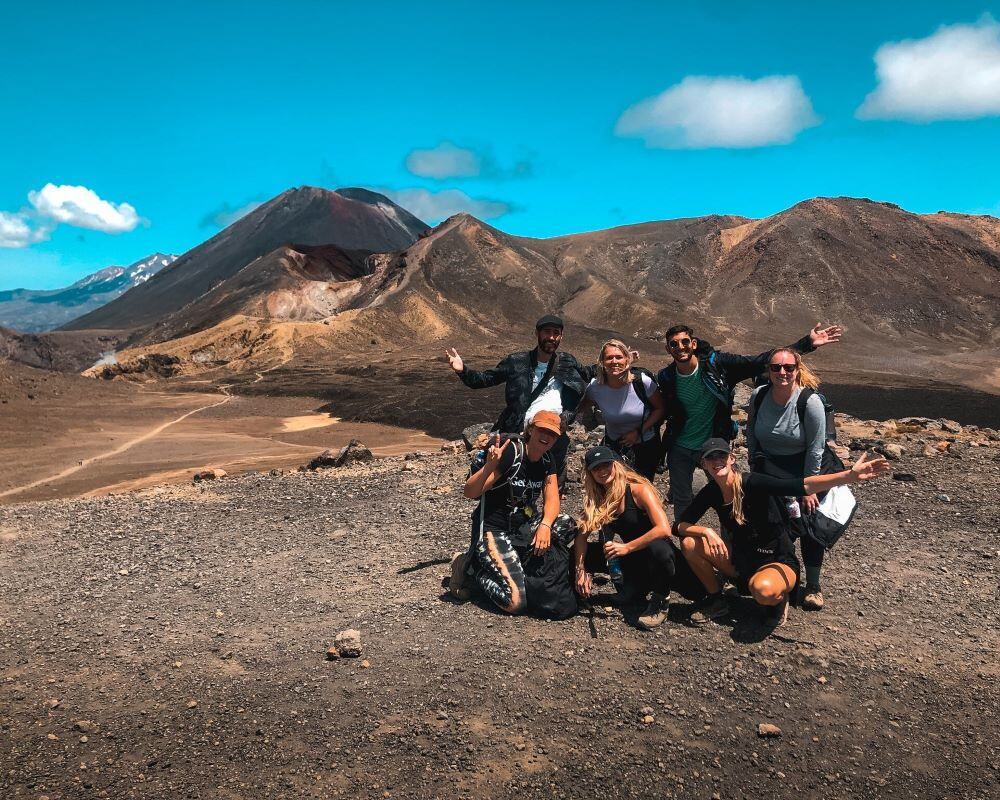 Entdecke den Tongariro Nationalpark bei der Abenteuerreise durch Neuseeland mit AIFS