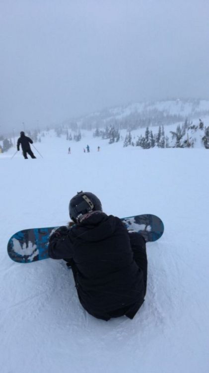 Snowboardfahren in Kanada ist nochmal ein ganz anderes Gefühl!