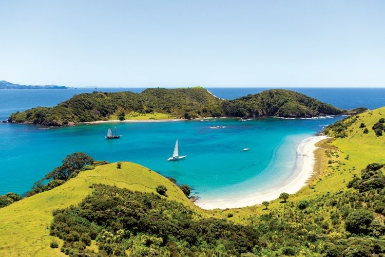 Die Bay of Islands im Norden