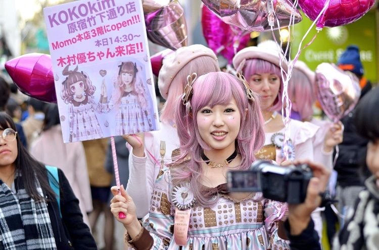 Cosplayerin in Japan