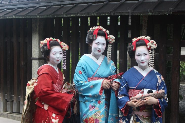 Japanische Geishas