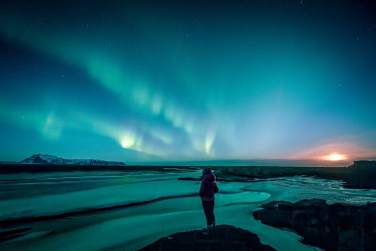 Die Polarlichter sind ein faszinierendes Naturschauspiel