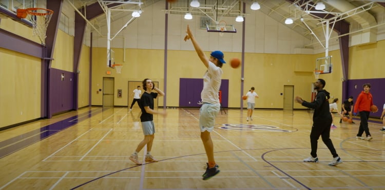 Basketball an der Schule