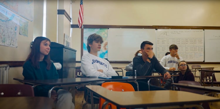 Unterricht an einer Privatschule