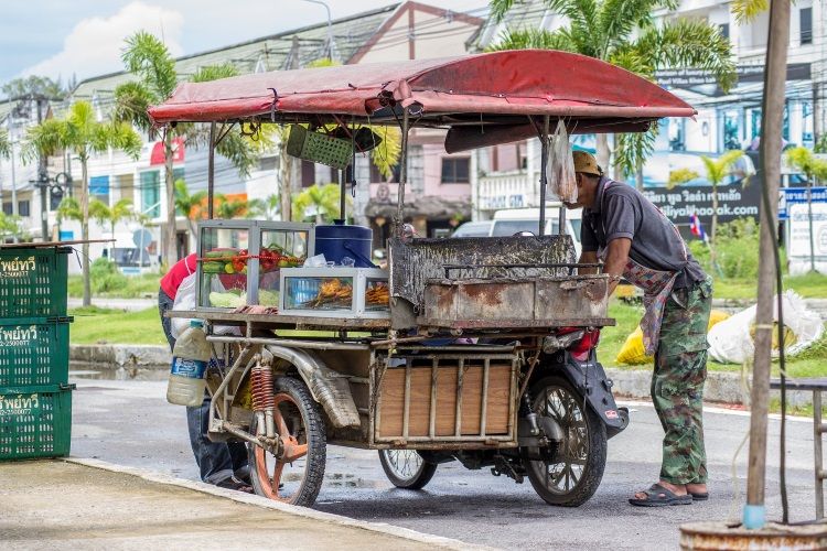 Essensstand in Thailand