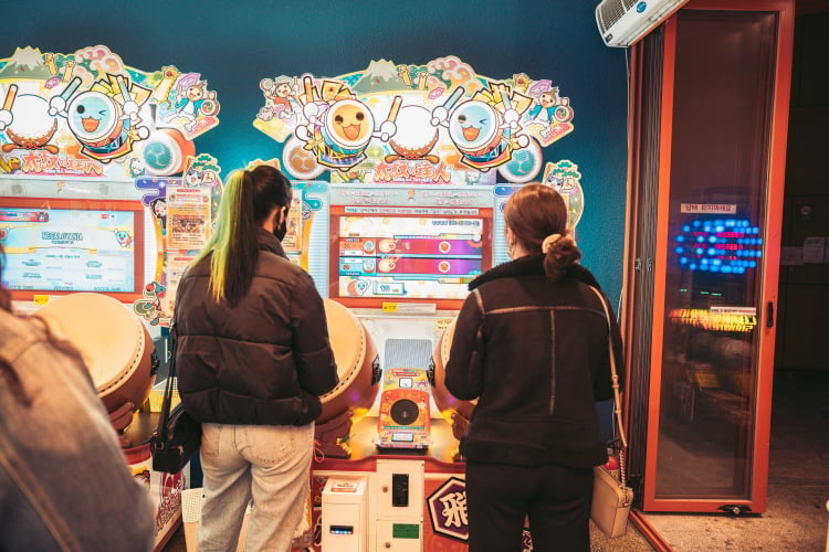 Spieleautomaten sind in Südkorea sehr beliebt