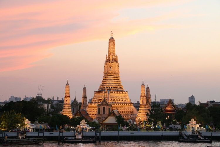 Tempel Wat Arun, Thailand