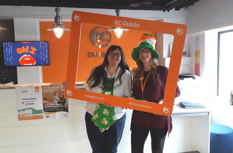 aifs-sprachreise-irland-Kristina-in-der-Sprachschule