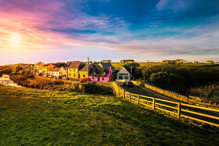 Der irische Ort Doolin