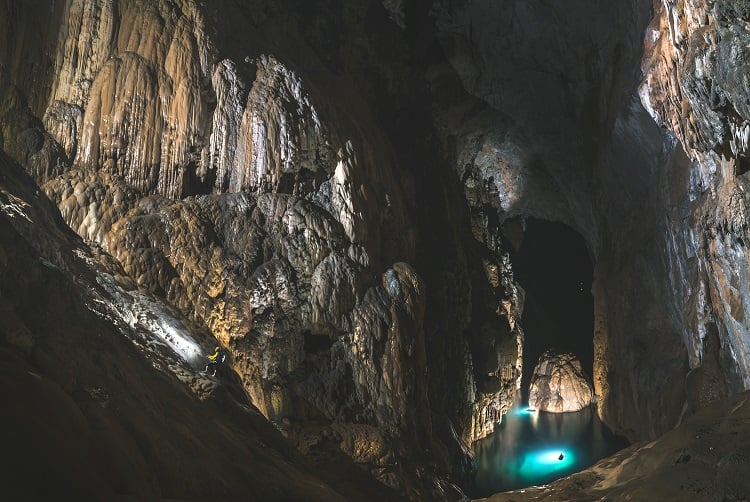 Eine Höhle in Vietnam