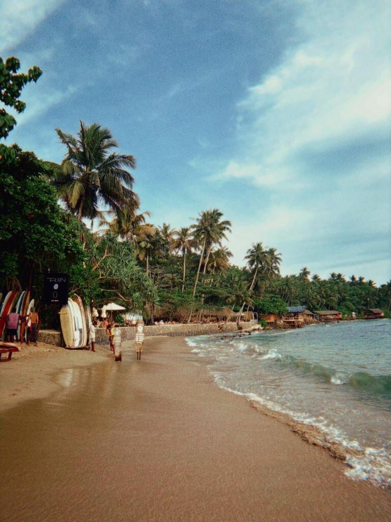 Strand in Sri Lanka