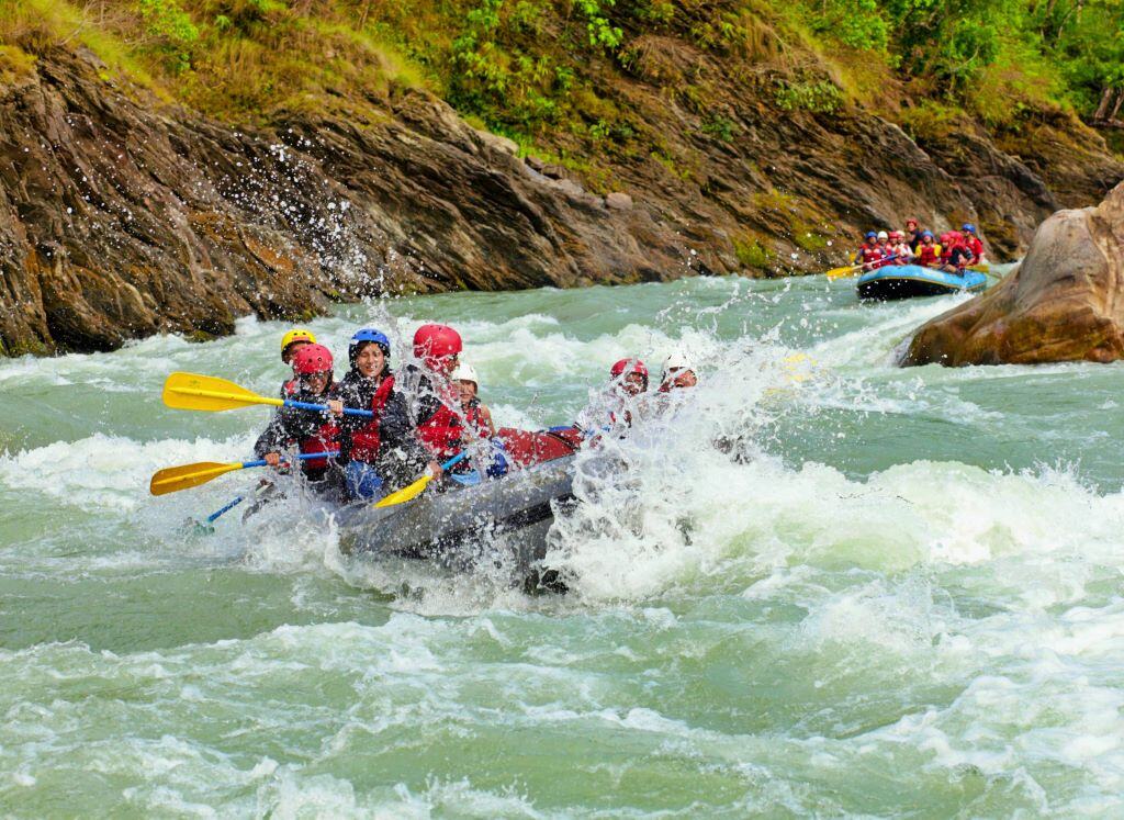 Wildwasser Rafting in Sri Lanka mit AIFS