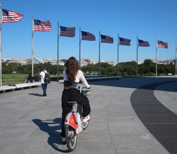 Fahrrad fahren in den USA beim Au Pair Abenteuer mit AIFS