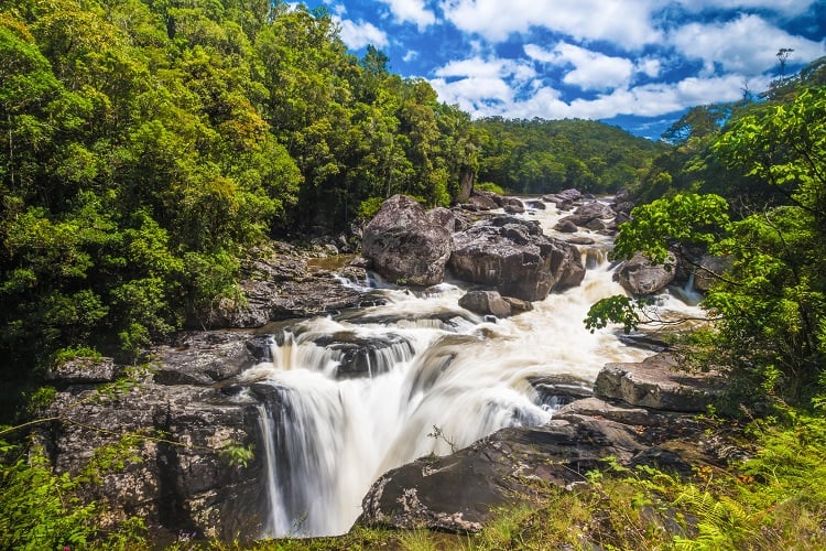 Wasserfall im Nationalpark Ranomafana