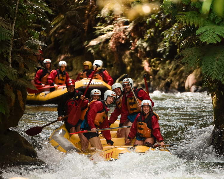 Rafting beim Adventure Trip mit AIFS